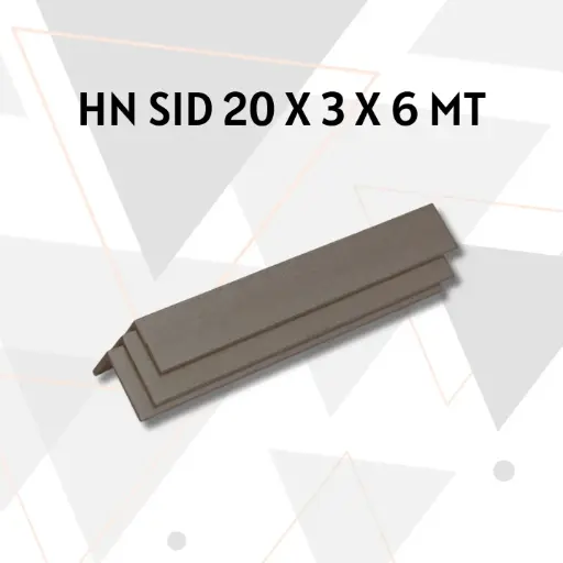 [ANG002] ANGULO HN SIDERURGICO 20MM X 3MM X 6 MTS