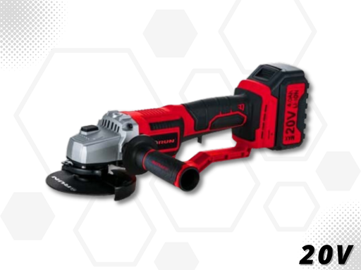 [EI20VR] ESMERIL ANGULAR 4 1/2" INALAMBRICO 20V RUN
