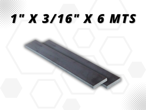 [PLT001] PLETINA HN SIDERURGICA 1" X 3/16" X 6 MTS