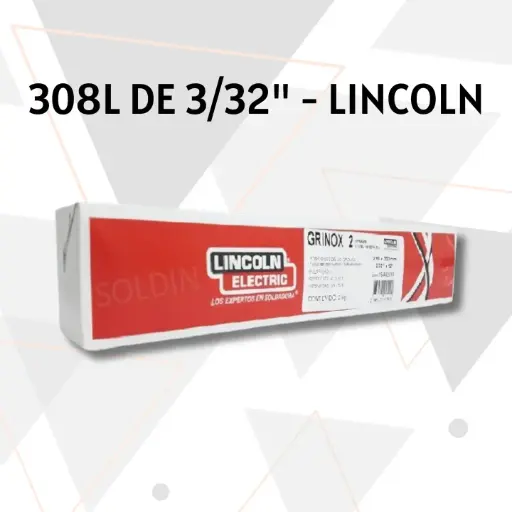 [E308L-2] ELECTRODO LINCOLN E308L GRINOX 2 3/32"