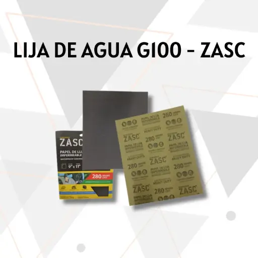 [LAG100] LIJA DE AGUA GRANO 100 ZASC