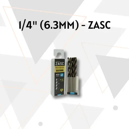 [MZC6.3] MECHAS PARA METAL 1/4" (6.3MM) ZASC